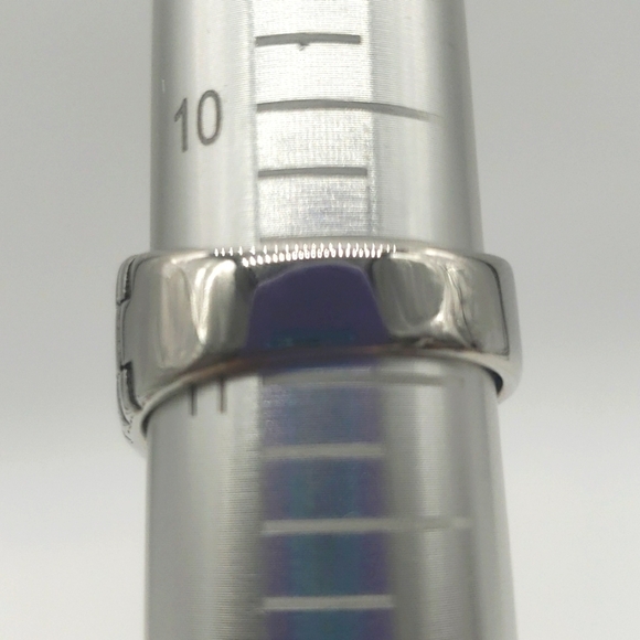 932- Mother Of Pearl Handmade Men's Ring Size 10 1/2 NWT - Picture 8 of 8